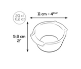 Appolia 2er-Set Auflaufförmchen 200 ml, rot