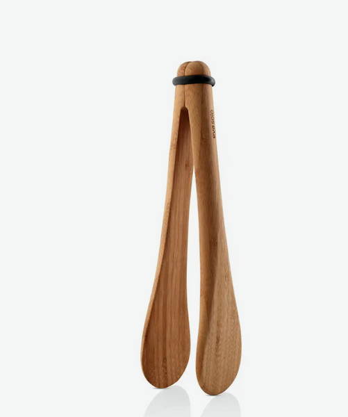 Nordic kitchen Salatzange, 26 cm, karbonisierter Bambus – Kochtail