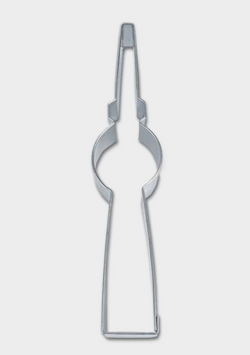 Ausstechform Fernsehturm, 10 cm, Edelstahl