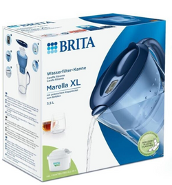 Brita, Wasserfilter-Kanne Marella XL, 3,5 Liter, 1 Filter inklusive