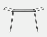 Brabantia HangOn-Wäscheständer, Matt Black, verschiedene Größen und Varianten