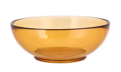 Salatschüssel Kusintha, 24 cm, Amber