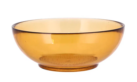 Salatschüssel Kusintha, 24 cm, Amber