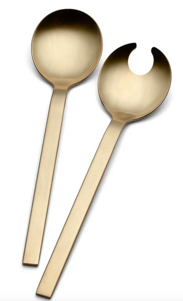 Salatbesteck Storm, Edelstahl, 25 cm, verschiedene Farben