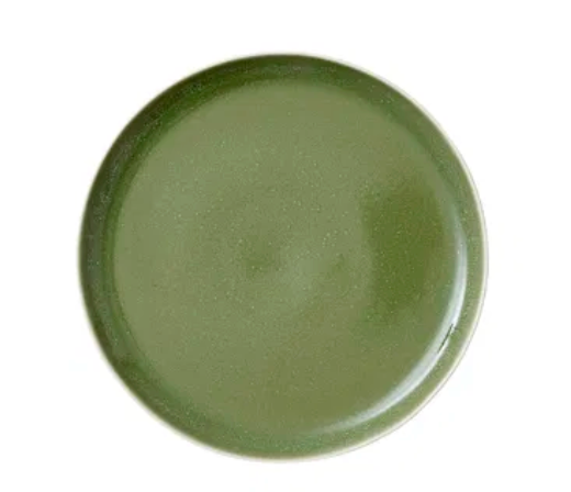 Teller North, 21 cm, weiß/shiny moss