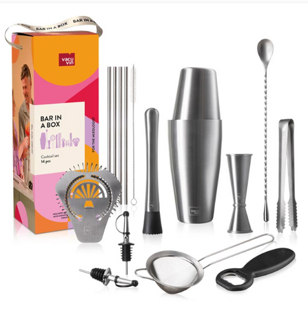 Cocktailset 14 teilig, Bar in a Box - Kochtail