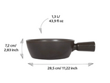 Boska Käse-Fondue-Topf "Nero", 1,3 Liter