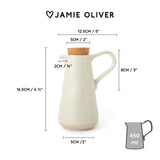 Ölkännchen, Jamie Oliver, 450 ml, weiß