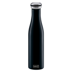 Vacuum flask stainless steel 0.75l matt black