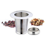 Tea filter with drip tray