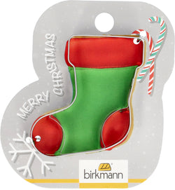 Ausstechform Weihnachts-Socke, 7 cm