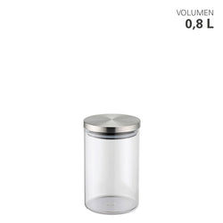Storage jar glass 0.8 liters