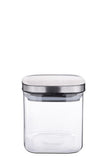 Storage jar borosilicate glass square, different sizes
