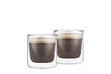 Double-walled glasses, set of 2, different sizes