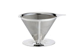 Permanent coffee filter, two-layer