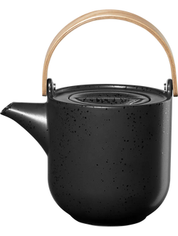 Teekanne mit Holzgriff, Kuro Coppa, 1,0 L