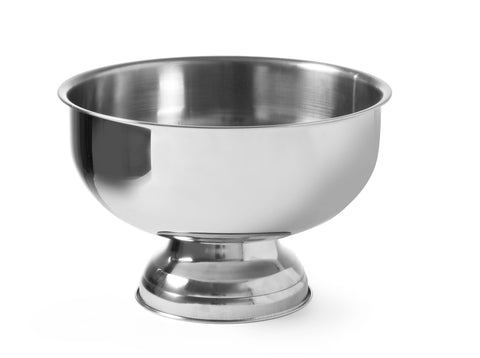 Champagne bowl, stainless steel