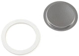 Bialetti Inox sealing rings + filter set, different sizes