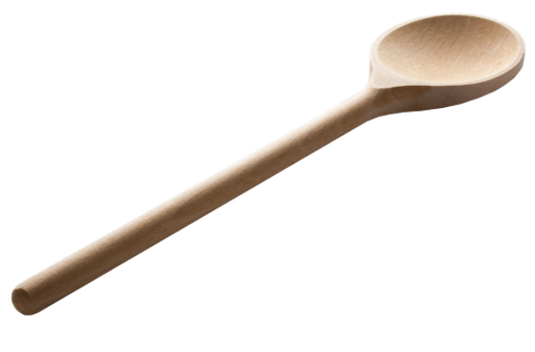 Kochlöffel mit extra großem Kopf, 30 cm