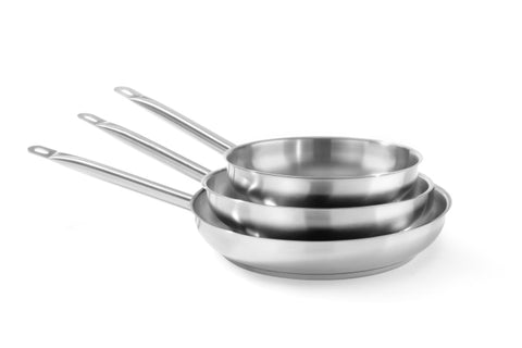Frying pan stainless steel, Ø 28 cm