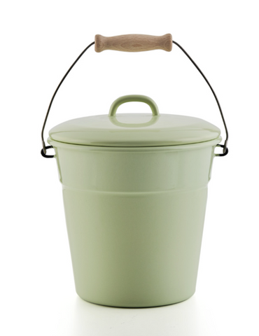 Compost bin 3.2L blue, with odor filter