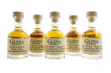 Glina Whiskey Sample Set No. 1, 5x 4cl