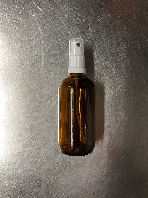 Spray bottle 100 ml, brown