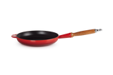 Le Creuset Ø 24 cm frying pan with wooden handle, various colours
