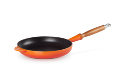 Le Creuset Ø 24 cm frying pan with wooden handle, various colours