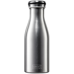 Brushed stainless steel vacuum flask, various sizes