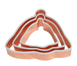 Cookie cutter Bell, set of 3: 6cm, 8cm and 10cm
