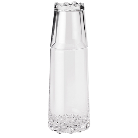 Stelton Glacier Karaffe mit Glas
