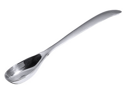 Narrow spoon, perforated