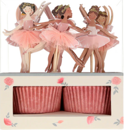 Cupcakeset Ballerina (24 Stück)