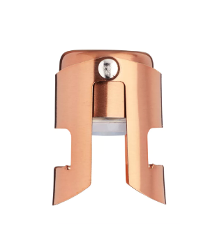 Copper-look champagne clasp