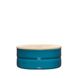 Riess storage jar 615ml with ash wood lid, various colours
