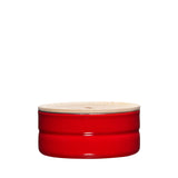 Riess storage jar 615ml with ash wood lid, various colours