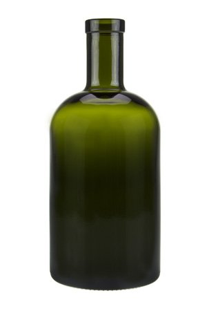 Grüne Flasche mit Korken