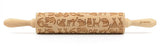 Rolling pin 3D motif "Cats", different sizes