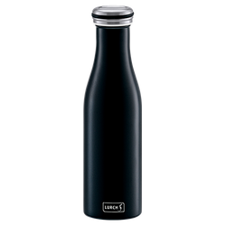Vacuum flask stainless steel 0.5l matt black
