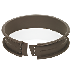 Flexiform Ø 26 cm springform pan with glass base, brown