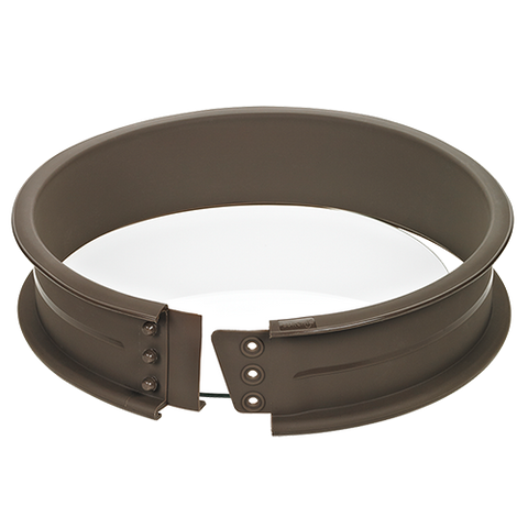 Flexiform Ø 26 cm springform pan with glass base, brown