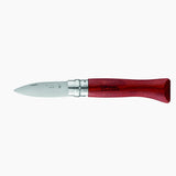 Opinel oyster knife, Padauk wood, stainless