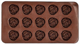 Chocolate mold rose, silicone