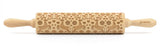 Rolling pin 3D motif "Christmas reindeer", different sizes