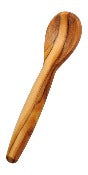 Olive wood salt spoon, 7cm