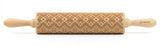 Rolling pin 3D motif "Scandinavia pattern", different sizes