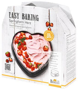 Springform heart 22 cm, Birkmann Easy Baking