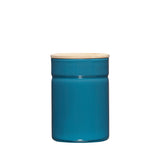 Riess storage jar 525ml with ash wood lid, different colours